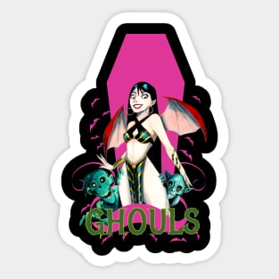 Ghoul tshirt Sticker